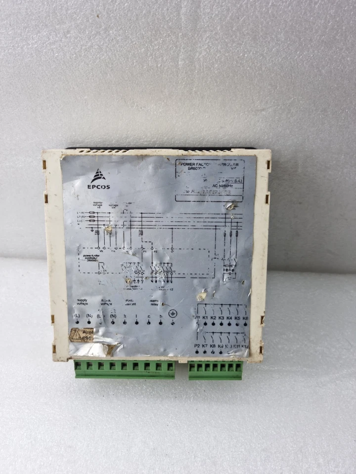 EPCOS BR 6000 POWER FACTOR CONTROLLER | POWER QUALITY SOLUTIONS (USED CONDITION)